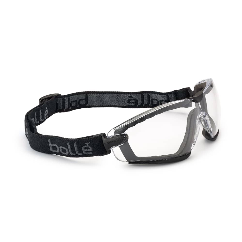 BOLLE SAFETY COBRA SAFETY GOGGLES WITH STRAP
