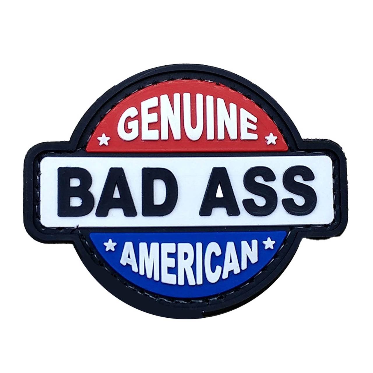 Genuine Bad Ass American Patch PVC