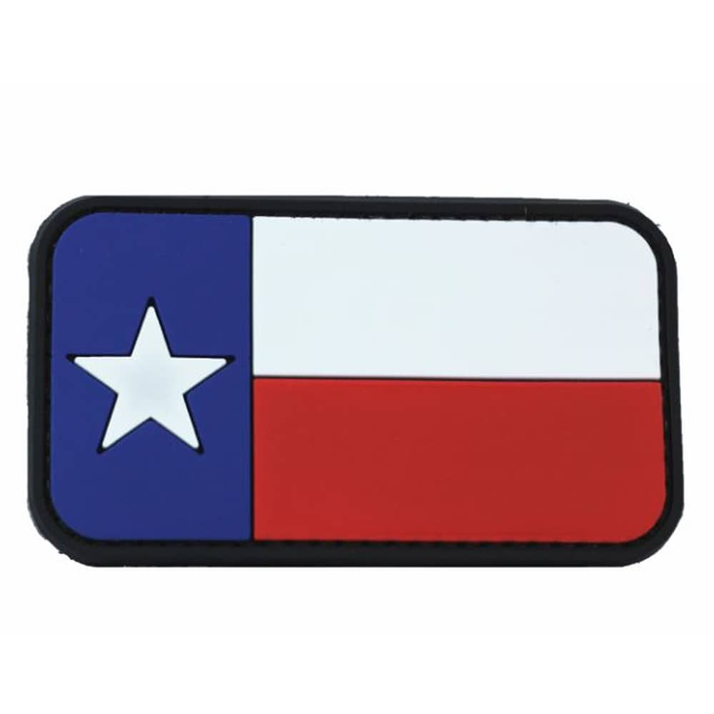 Texas Flag PVC Morale Patch