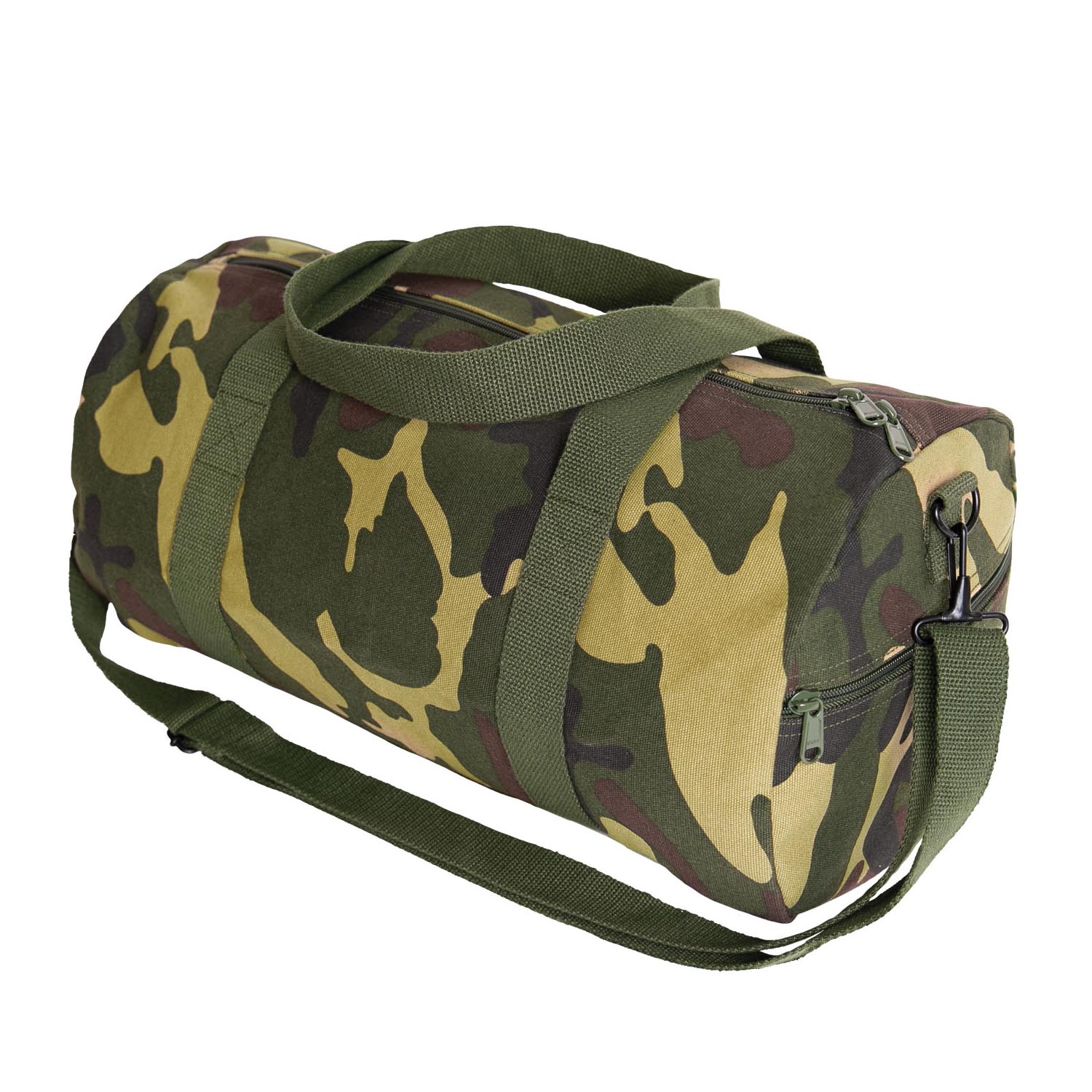 Rothco Camo Canvas Shoulder Duffle Bag | U.S. Patriot