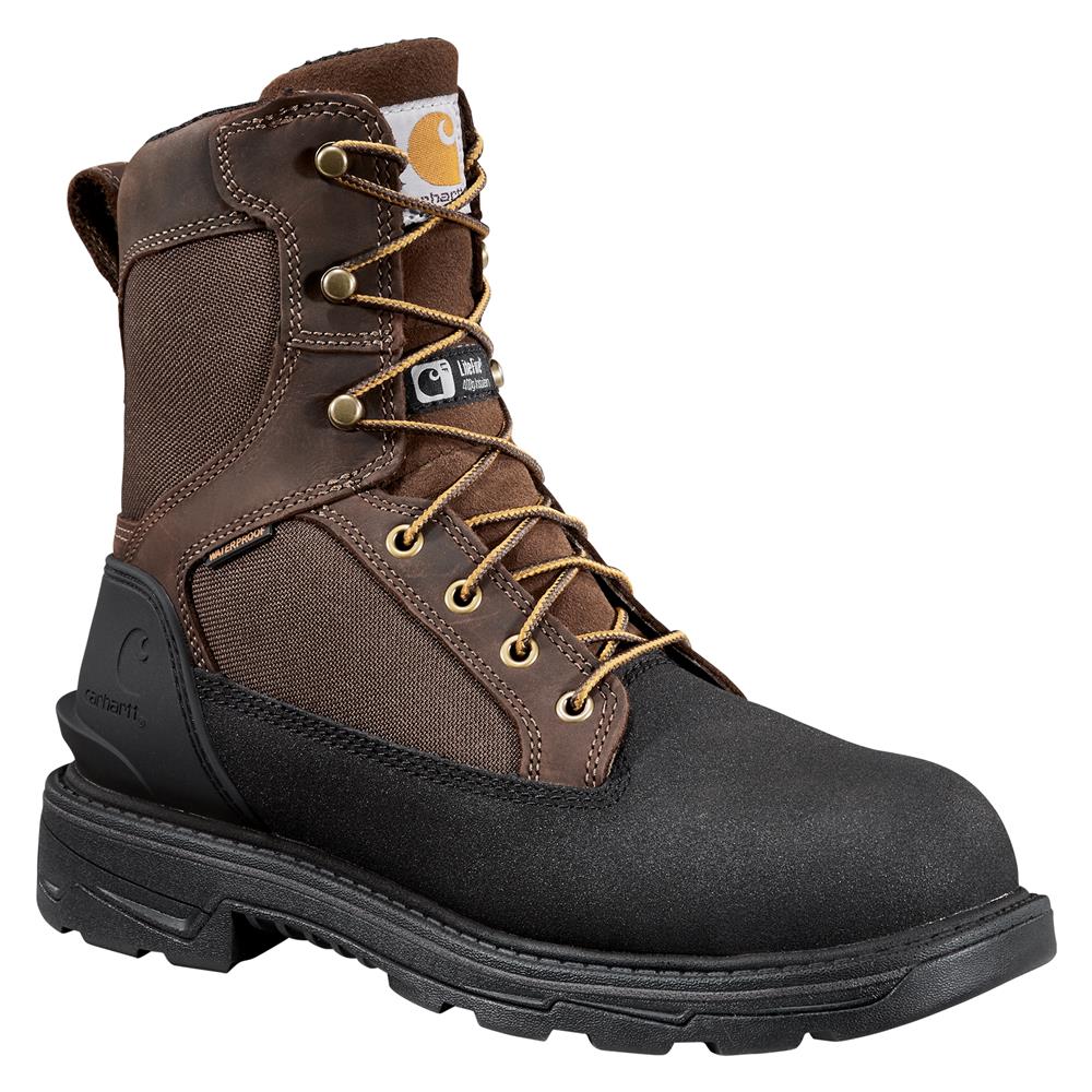 Carhartt Men\'s Black Lace-Up Tactical Work Boots Carhartt Millbrook Waterproof 5 main image 3
