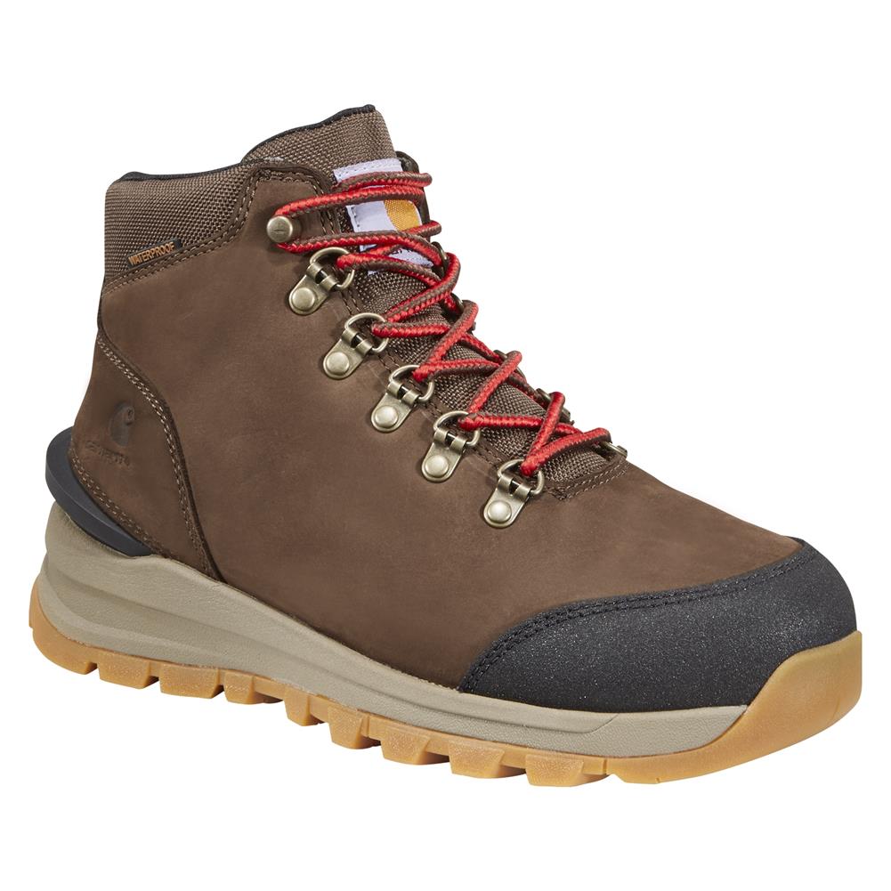 Carhartt Gilmore 5-Inch Alloy Toe Work Hiker Boots Brown Leather Men 13 Carhartt FH5050 Gilmore 5” Work Hiking Boots (For Men) main image 4