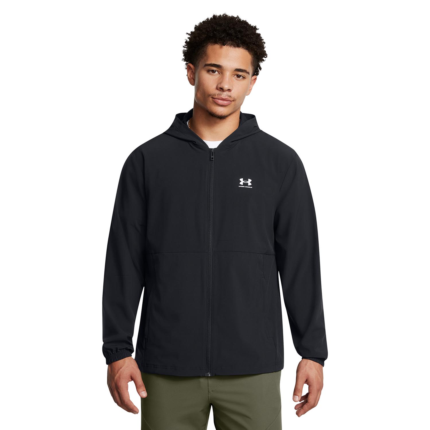 UNDER ARMOUR ビッグロゴウィンドブレーカー Mサイズ Under Armour Men's Vibe Woven Windbreaker | U.S. Patriot