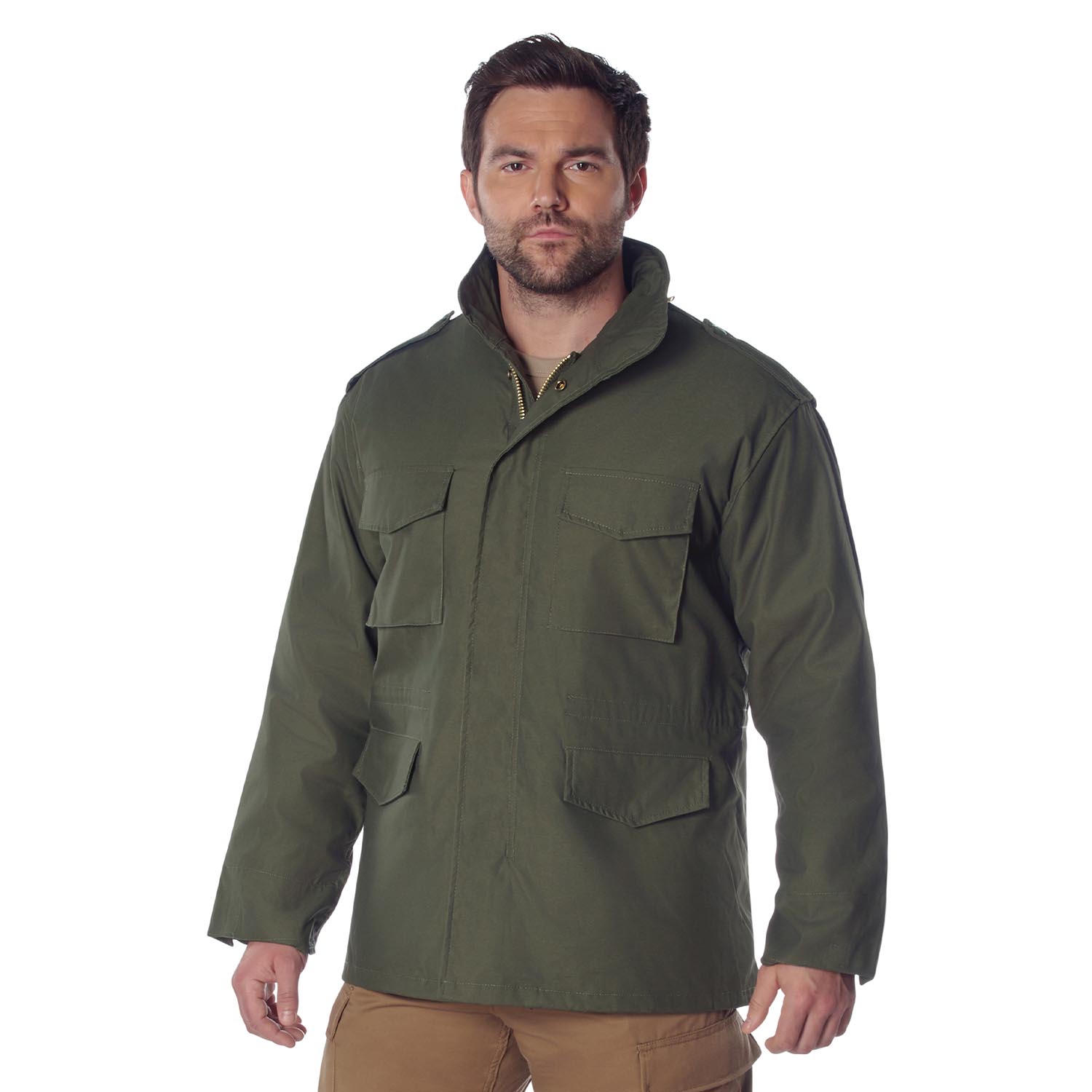 Rothco Woodland Camo M-65 Field Jacket | U.S. Patriot