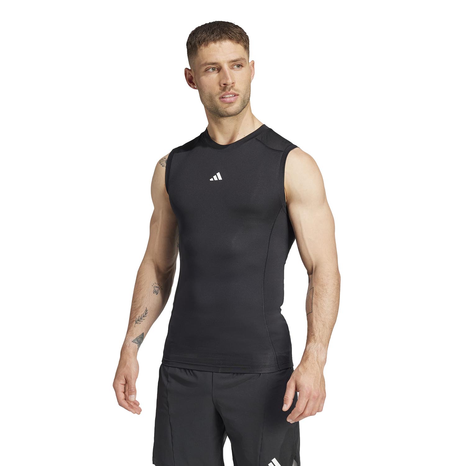 Adidas Men's TechFit Compression Sleeveless | U.S. Patriot