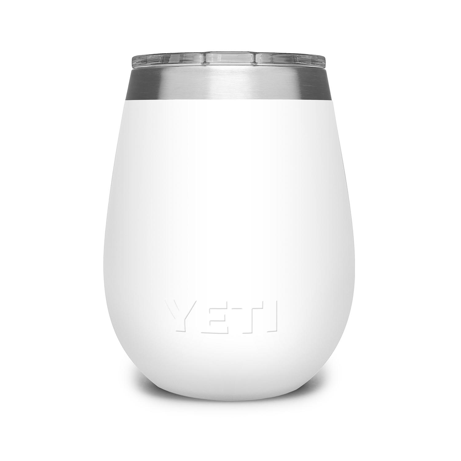 YETI Rambler 10oz Wine Tumbler ホワイト2個セット YETI Rambler 10oz Wine Tumbler with Magslider Lid | US Patri