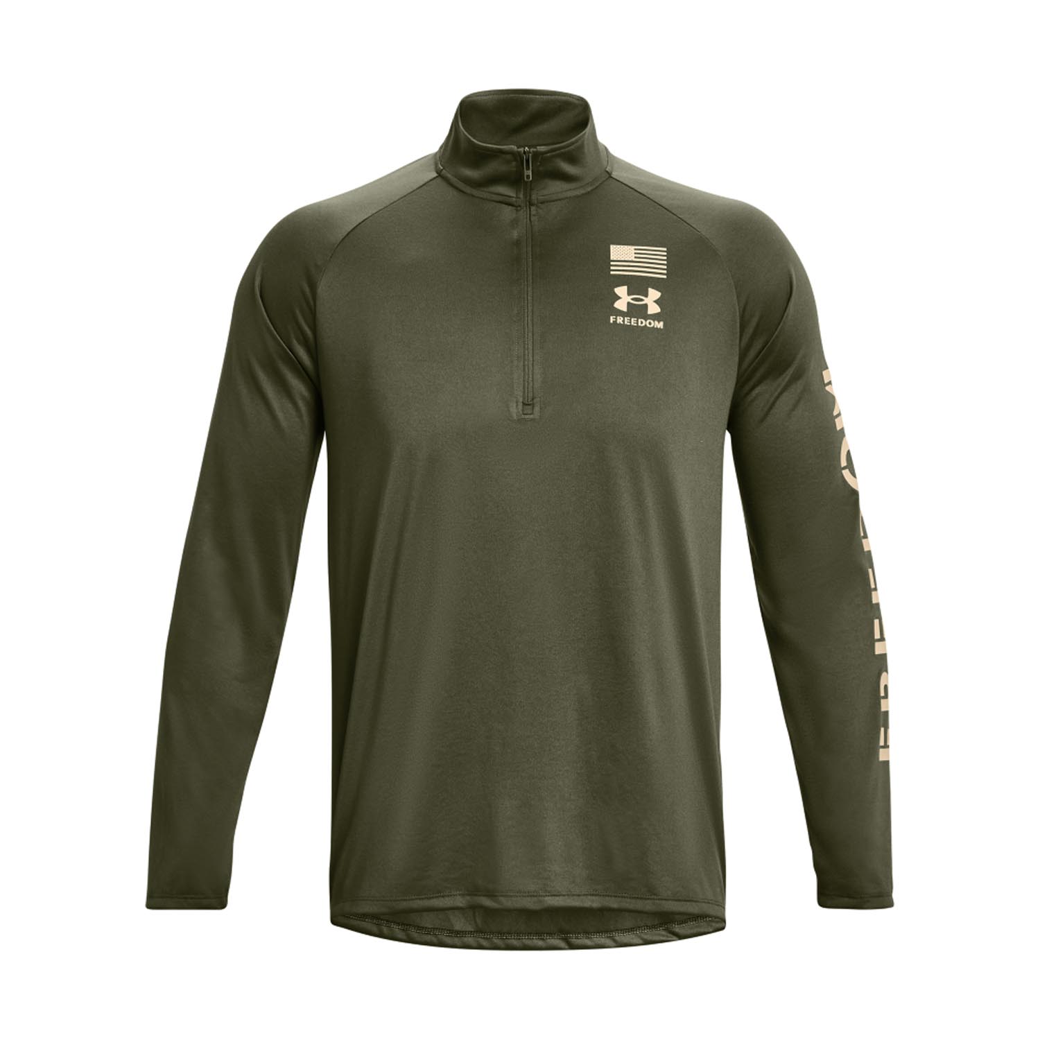 UA Men's Freedom Tech 1/2 Zip Pullover | U.S. Patriot