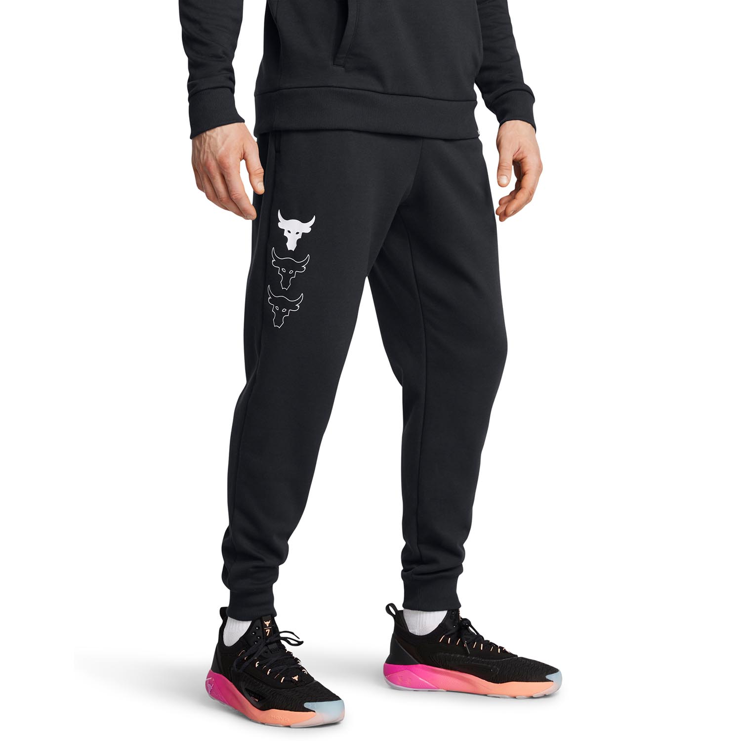UA Men's Project Rock Rival Fleece Joggers | U.S. Patriot