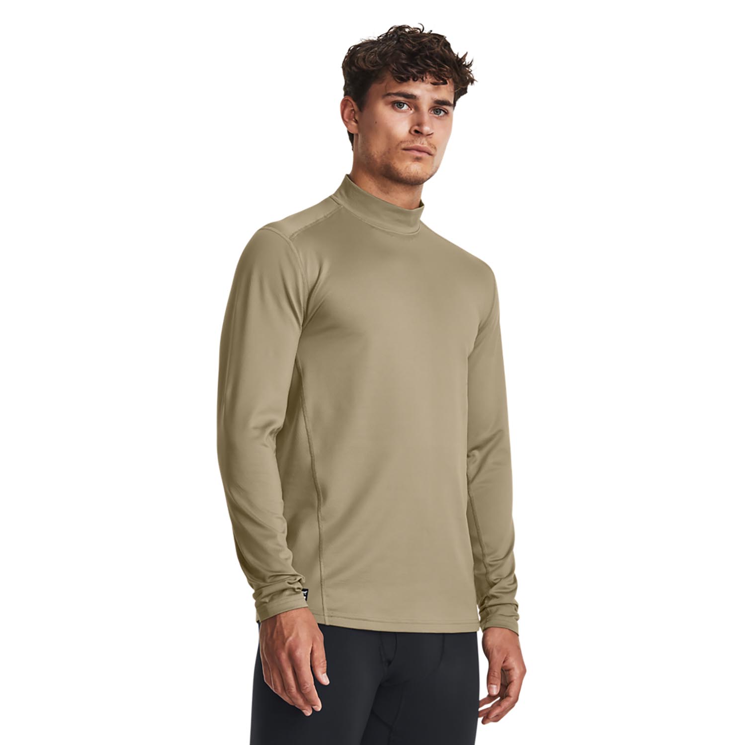 nike coldgear mock turtleneck