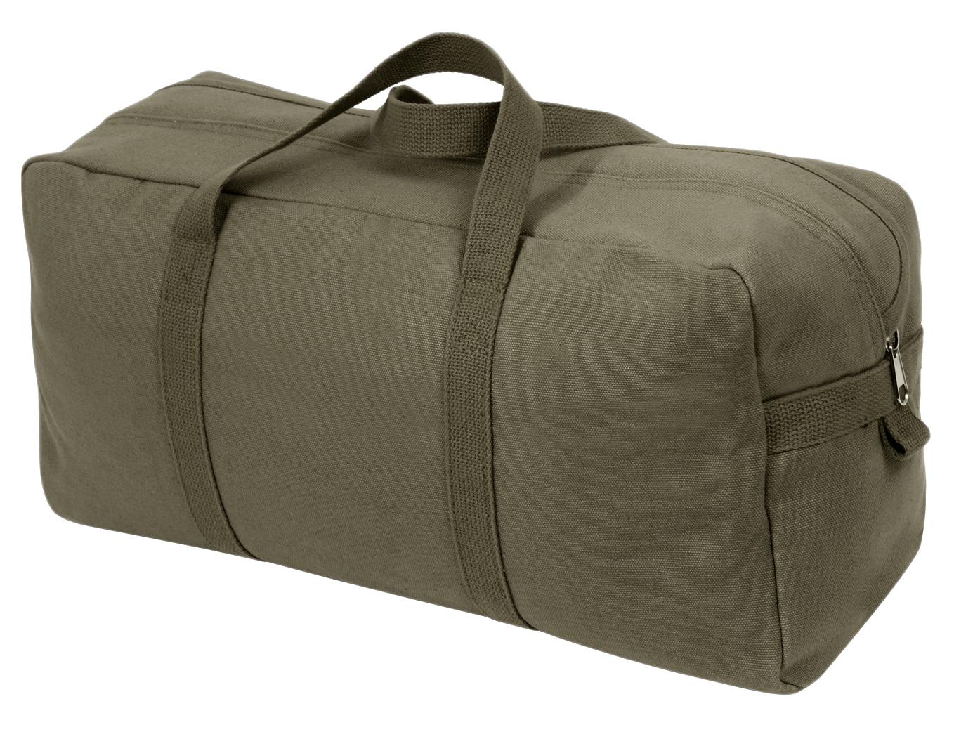 Rothco Canvas Medical/Utility Shoulder Bag - Olive Drab, 11x9x6 Inches With Mag Pouches