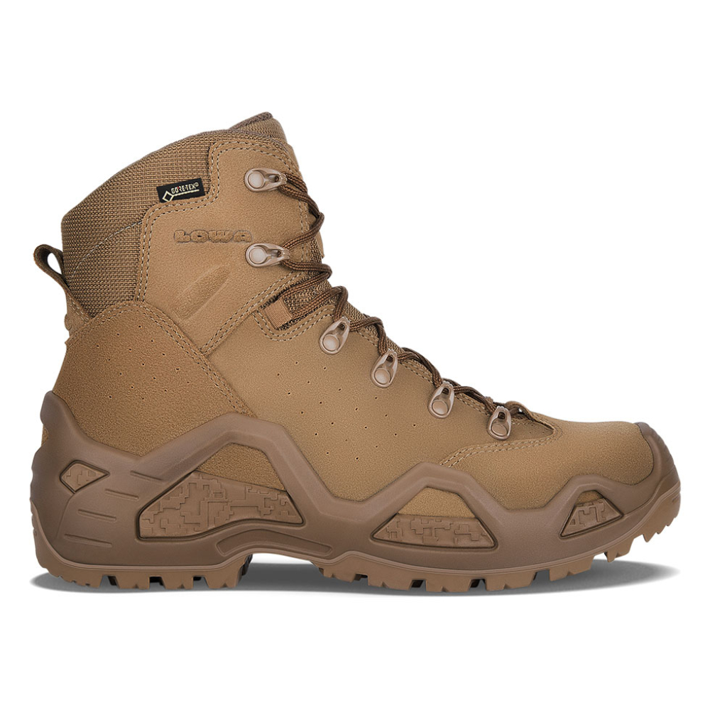 Gore Tex Lowa Combat Boot Gtx Brown Lowa Z6S GTX C Tactical Boots - Main Image