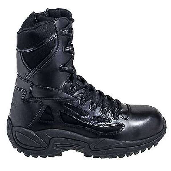 Reebok Stealth Women's Composite Toe Side Zip Boots Bl