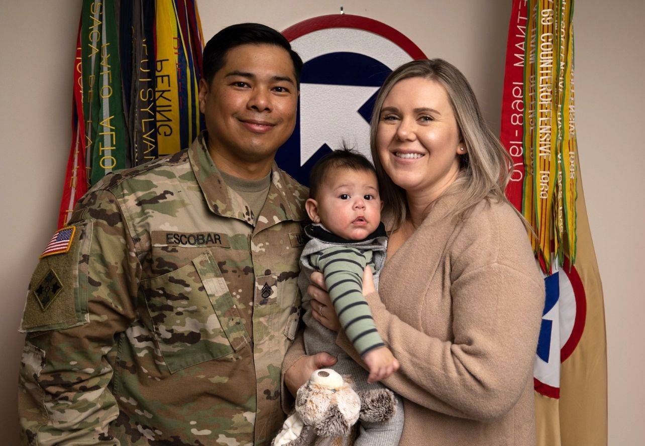 Military Family Picture