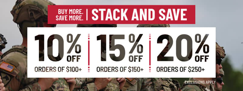 Buy More Save More. Up to 20% Off. Exclusions Apply.