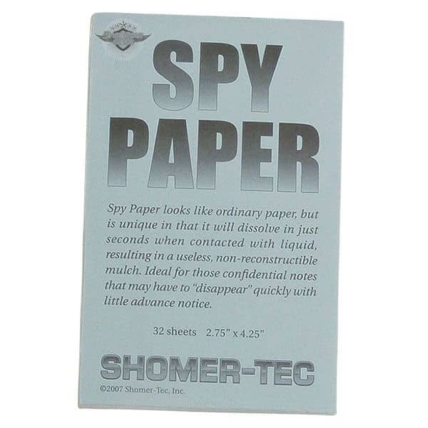 5ive Star Gear Spy Paper