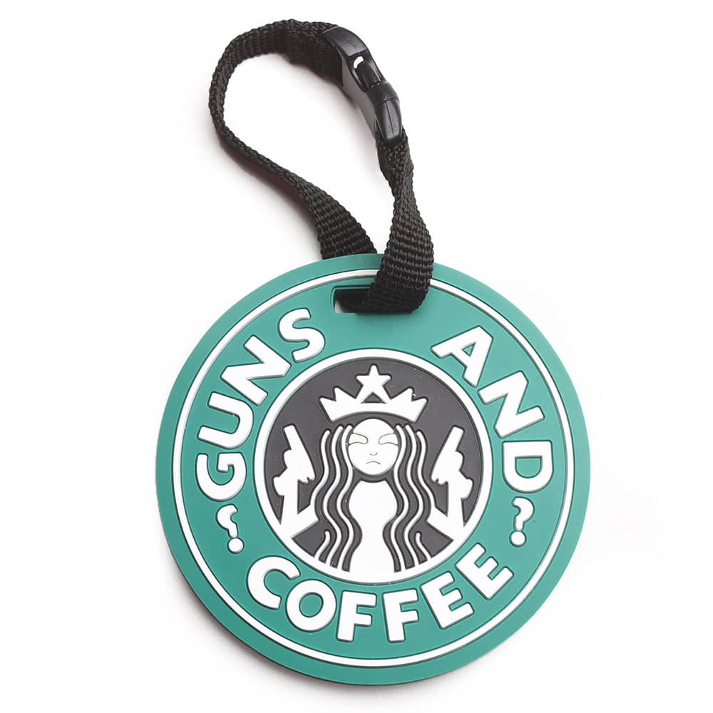 5ive Star Gear Guns And Coffee Luggage Tag