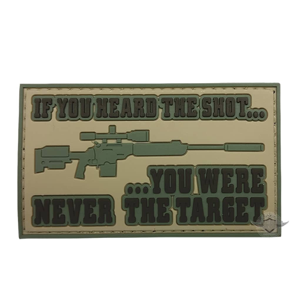 5ive Star Gear Heard the Shot PVC Morale Patch