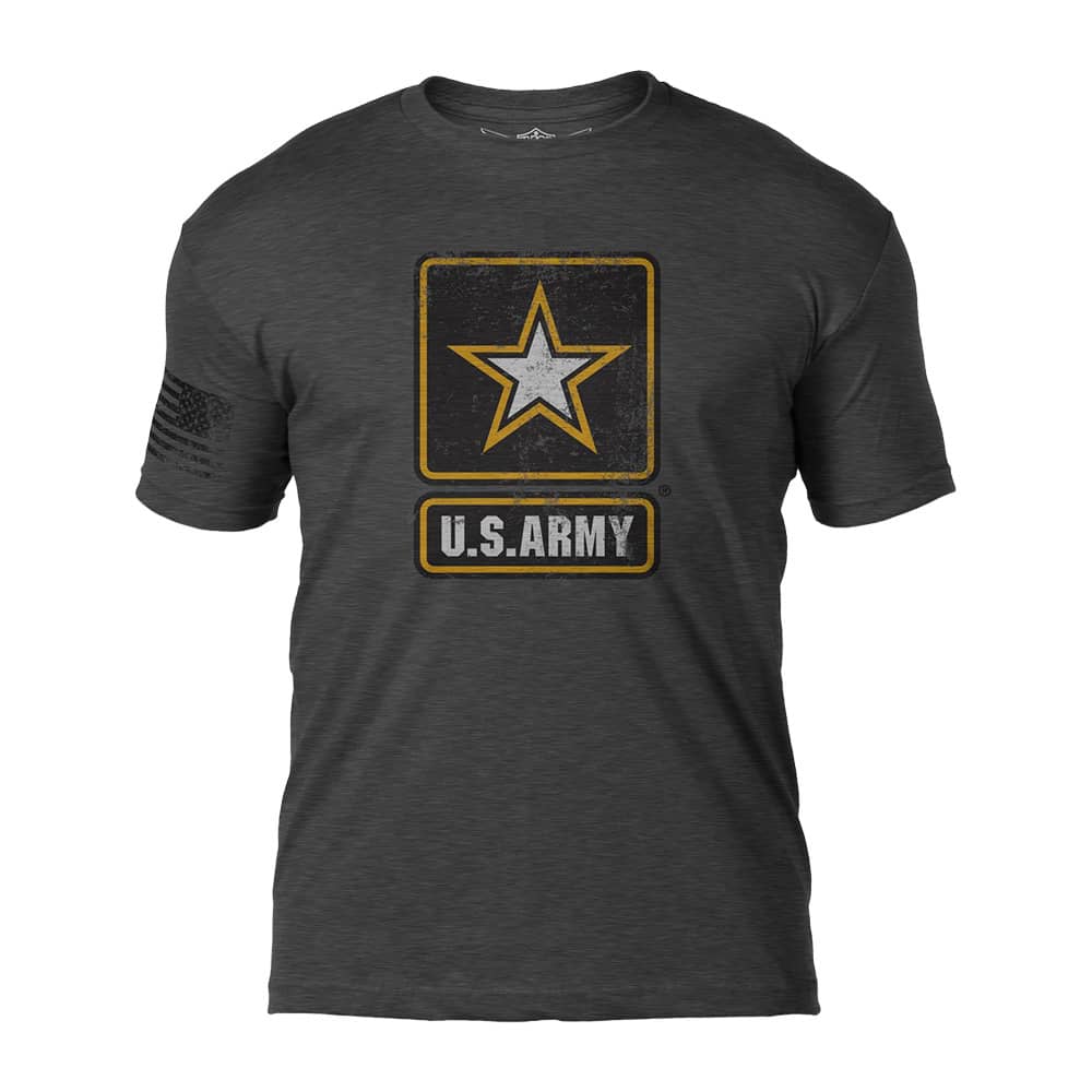 7.62 Design Army Distressed Logo Graphic T-Shirt