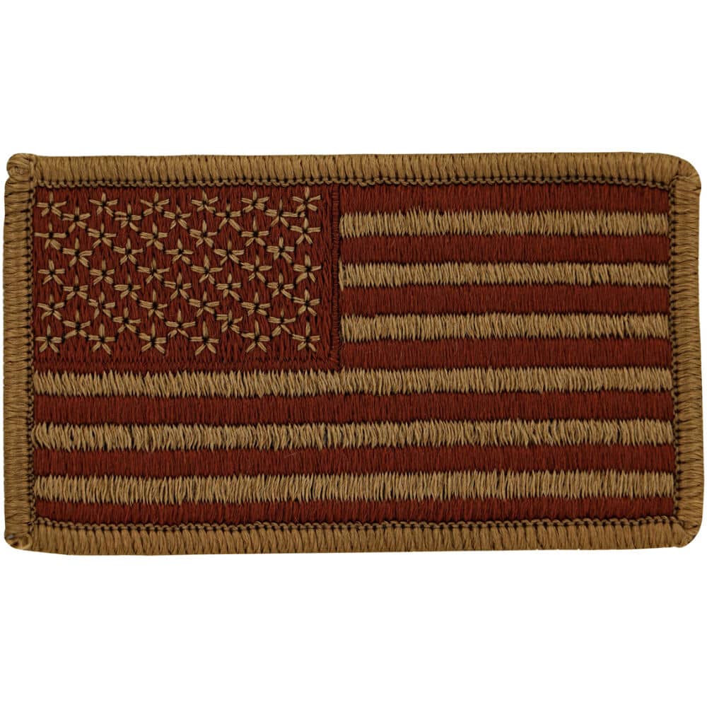 US Flag Patch Forward Full Color with Hook