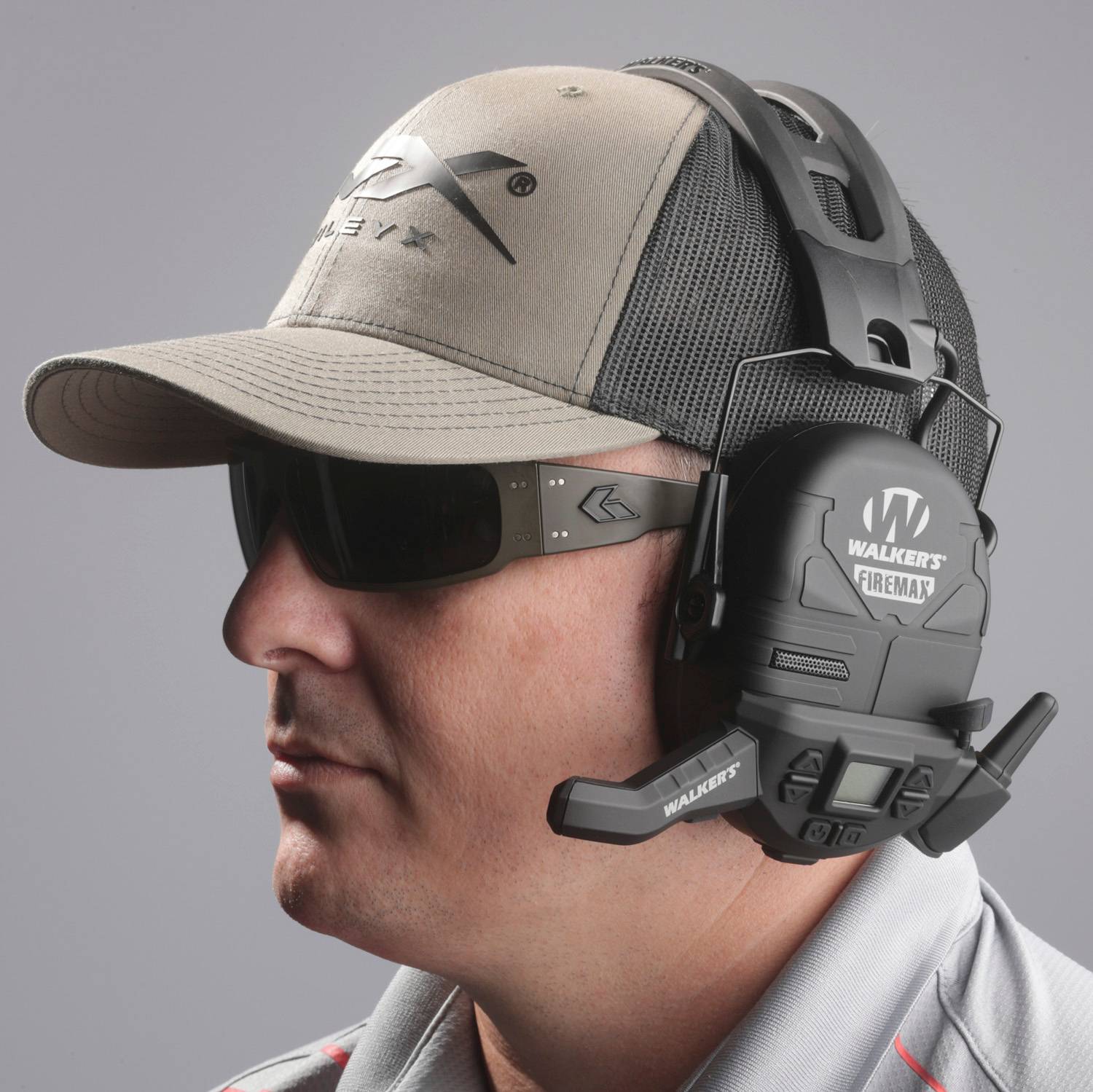 実物】WALKER'S FIREMAXイヤーマフ※タクティカルヘルメット併用