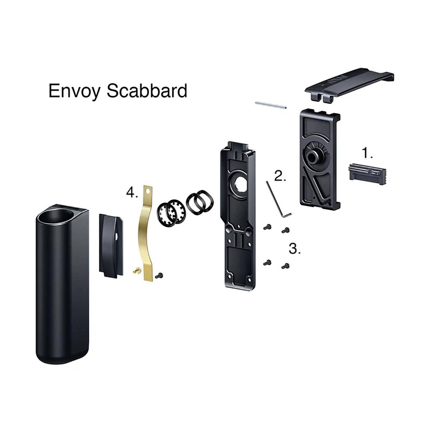 ASP BATON SCABBARD PARTS