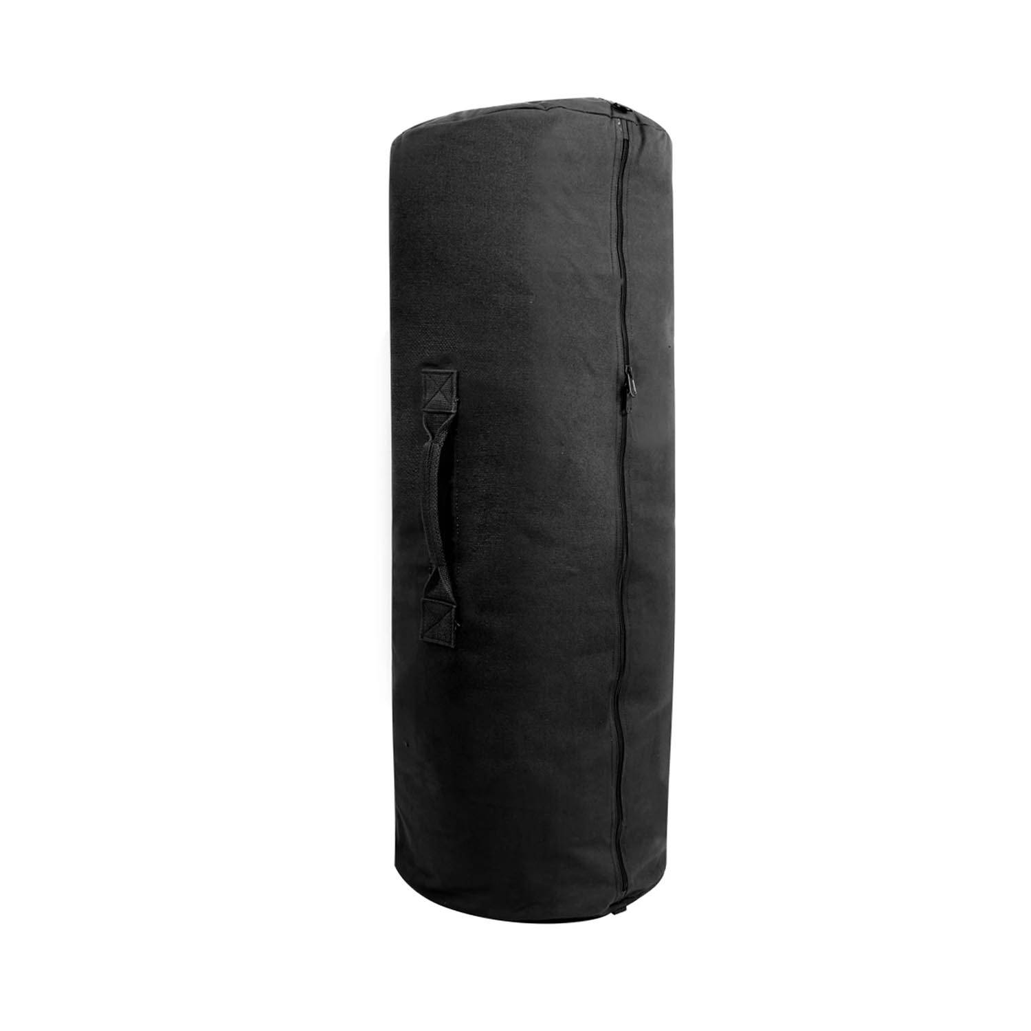 ROTHCO CANVAS DUFFLE BAG WITH SIDE ZIPPER