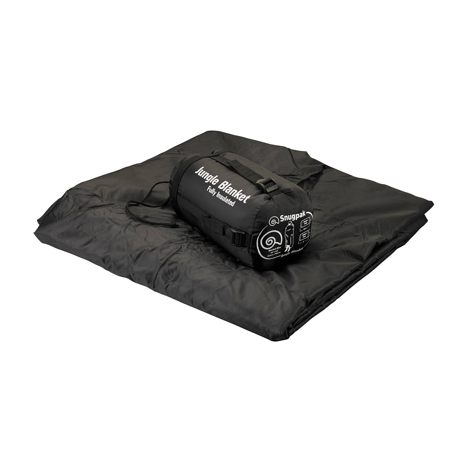 Snugpak Jungle Blanket, Black at US Patriot
