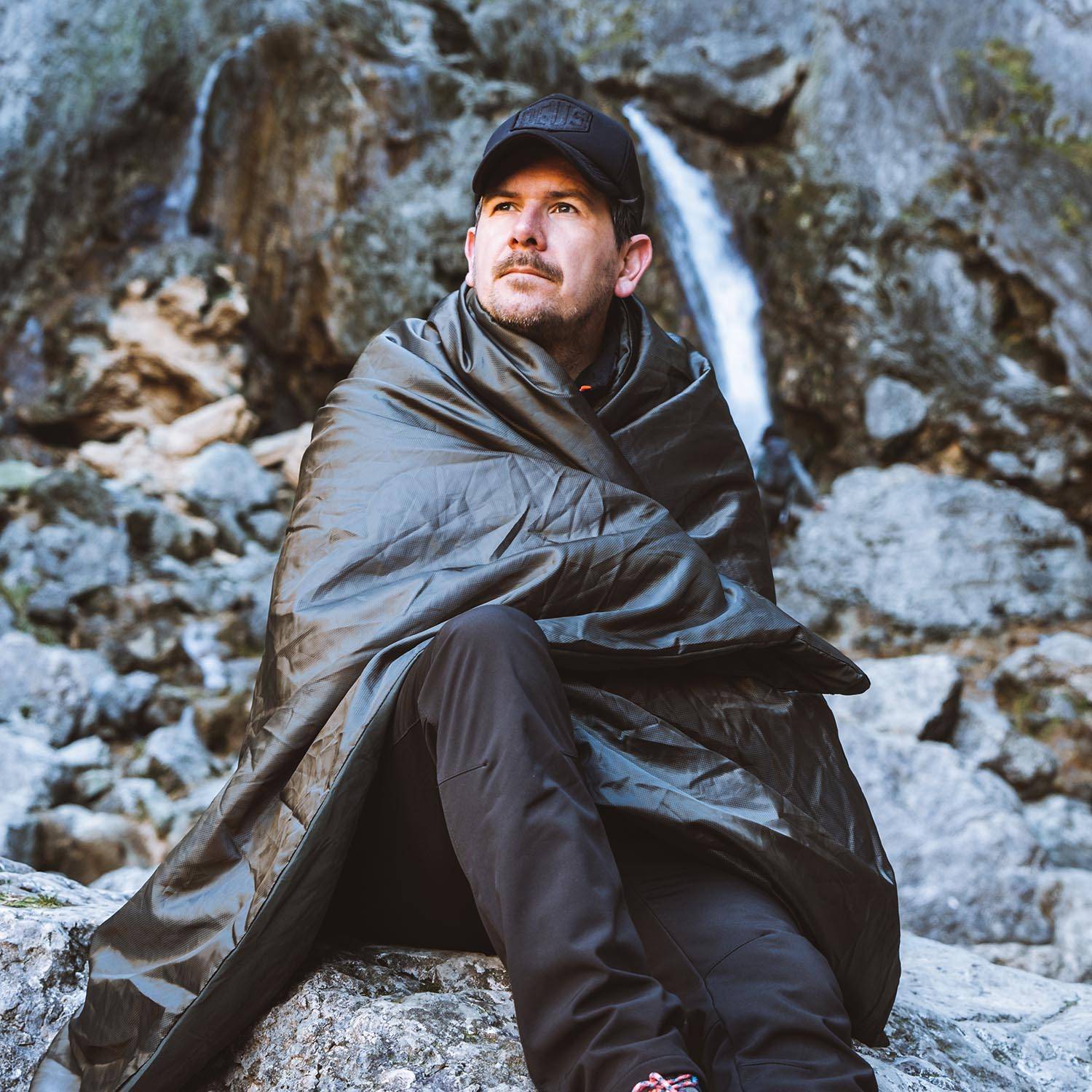 Snugpak Jungle Blanket, Black at US Patriot