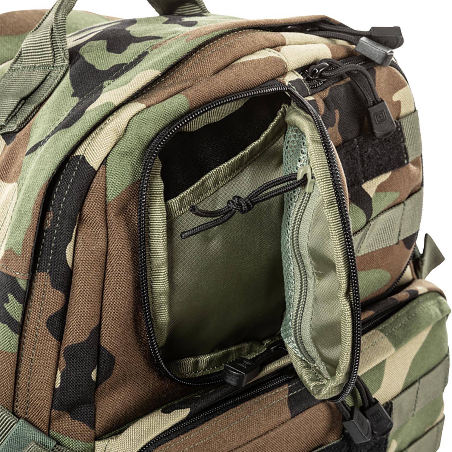 5.11 Tactical RUSH 24 2.0 Woodland Backpack 37L | Galls