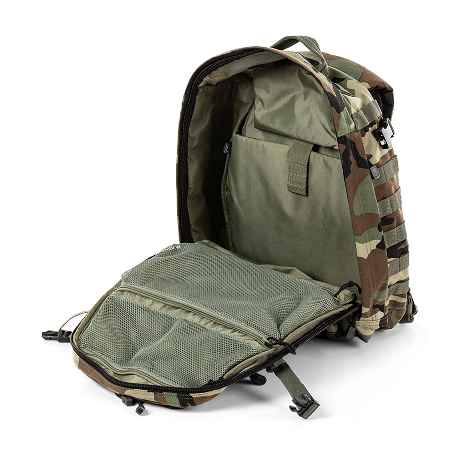 5.11 Tactical RUSH 24 2.0 Woodland Backpack 37L | Galls