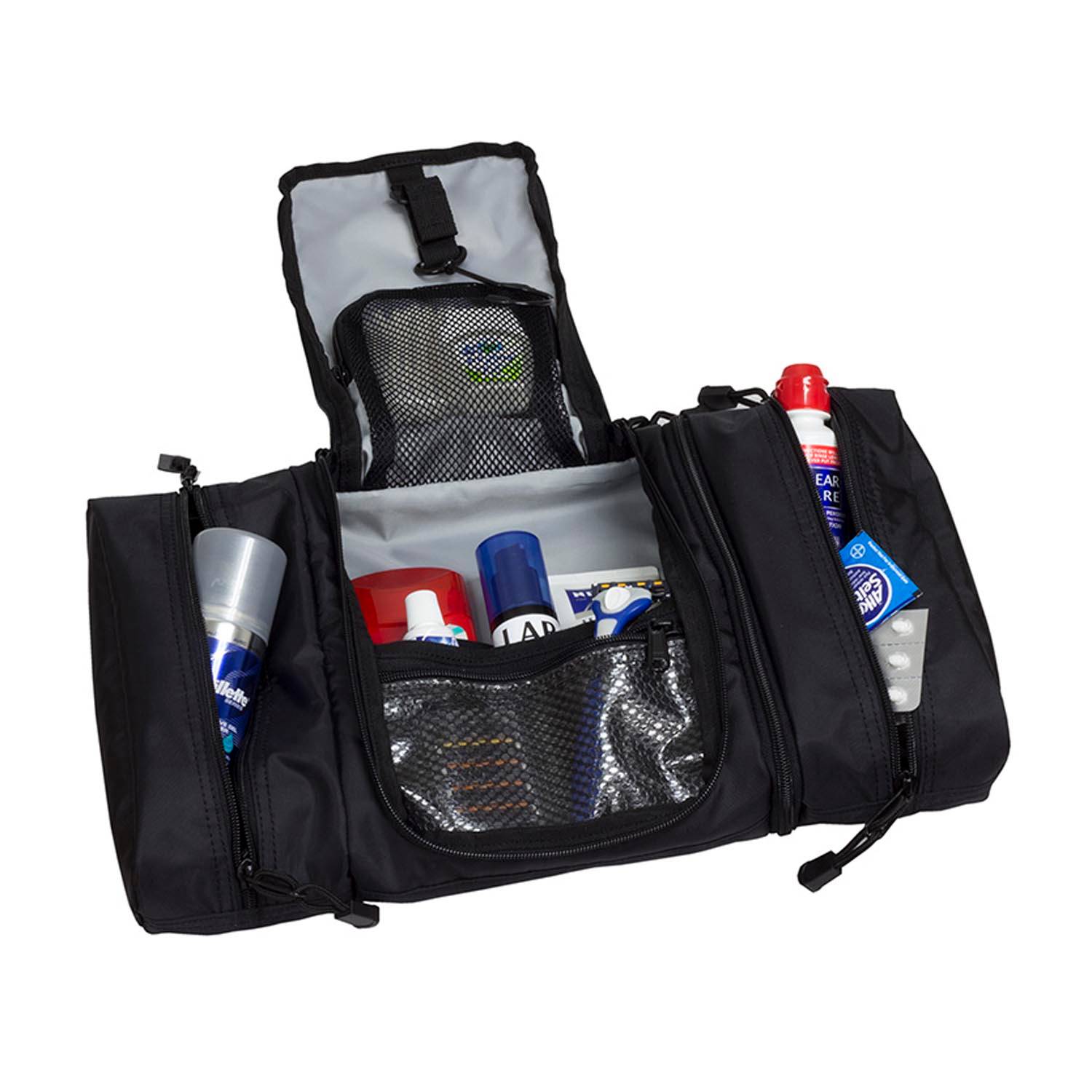 elite travel accessories toiletry bag Cotopaxi Viaje Kit skincare products Elite Survival Systems Compact Toiletry