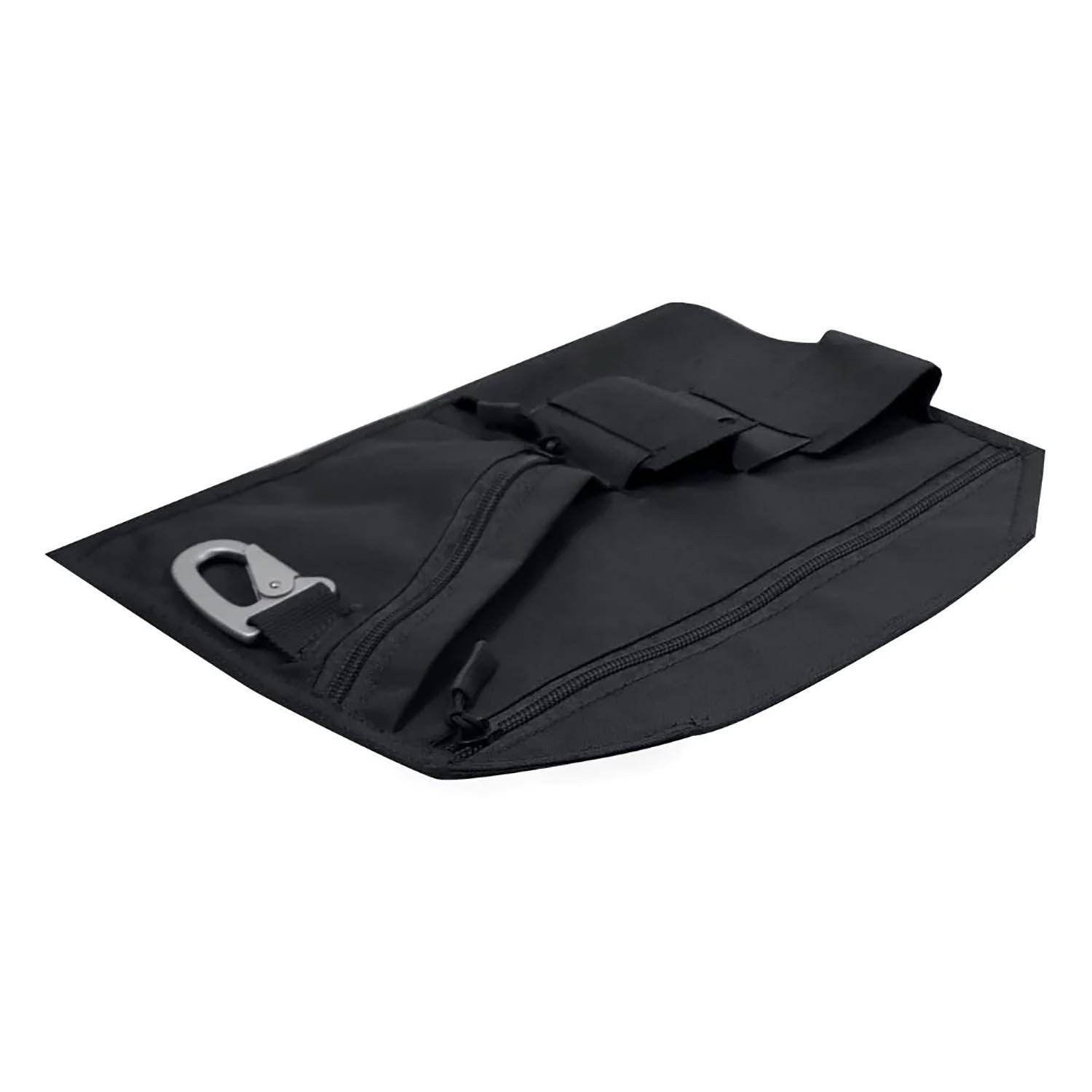 AGILTE HOOK-BACKED EDC ORGANIZER PANEL IN BLACK