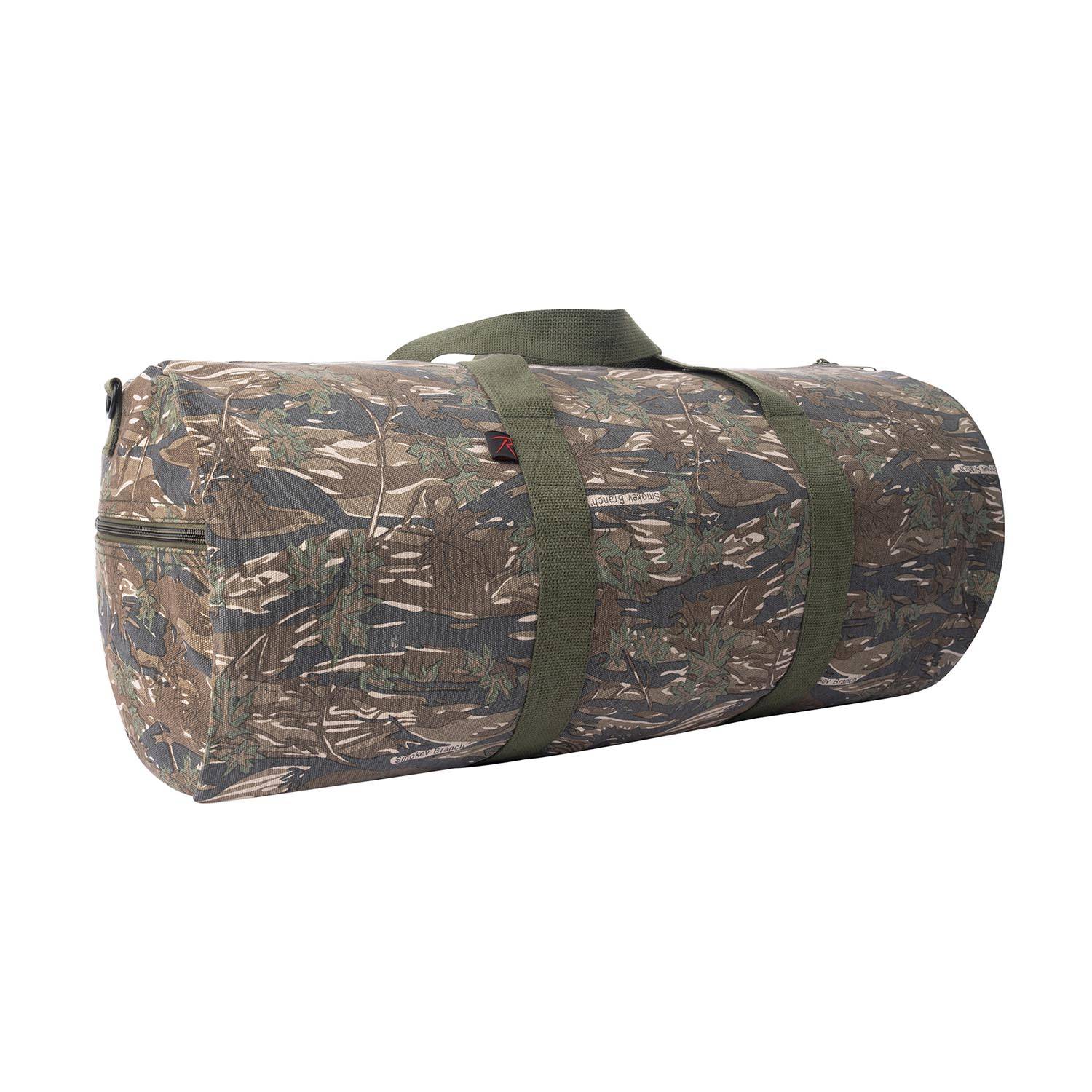 Rothco Camo Canvas Shoulder Duffle Bag | U.S. Patriot