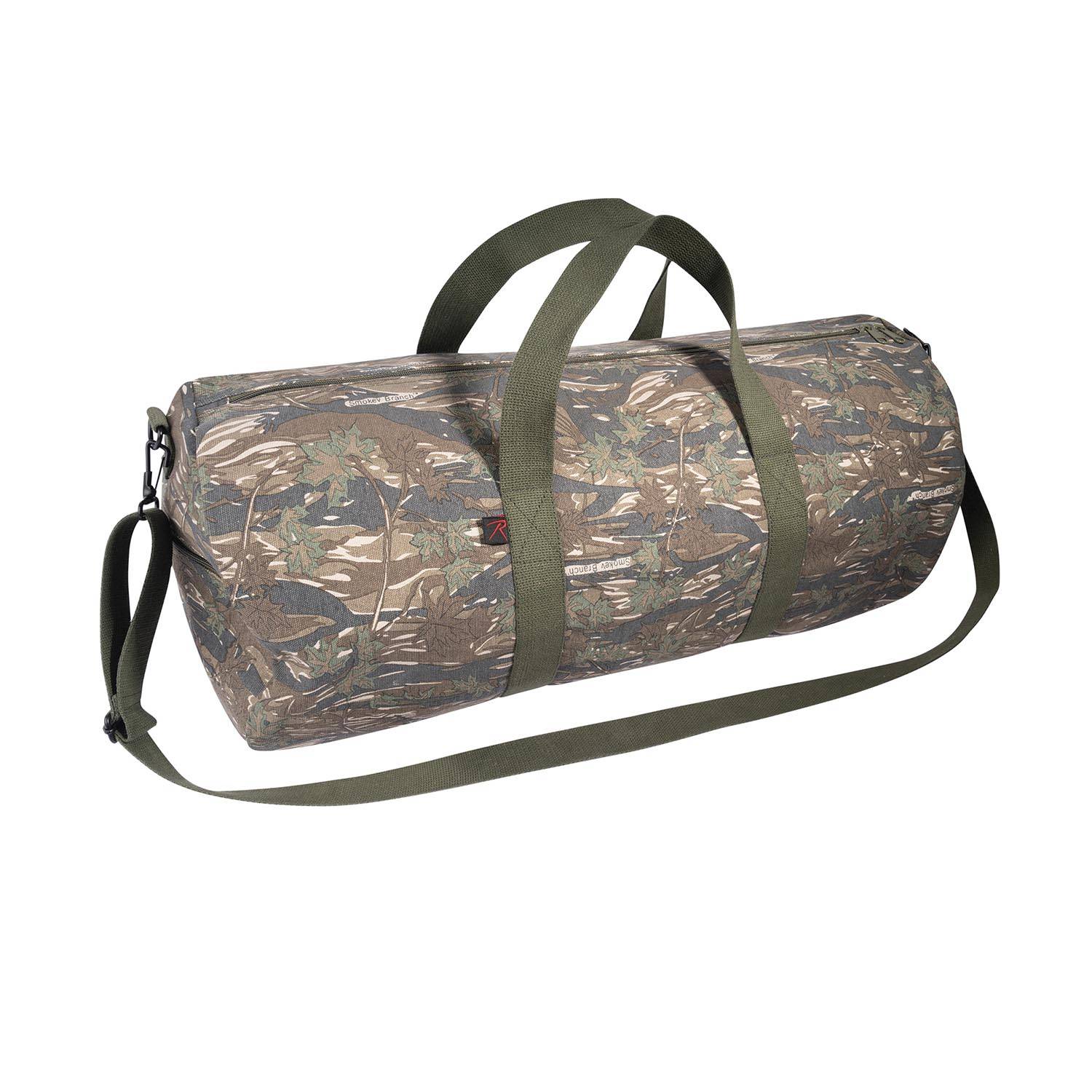 Rothco Camo Canvas Shoulder Duffle Bag | U.S. Patriot