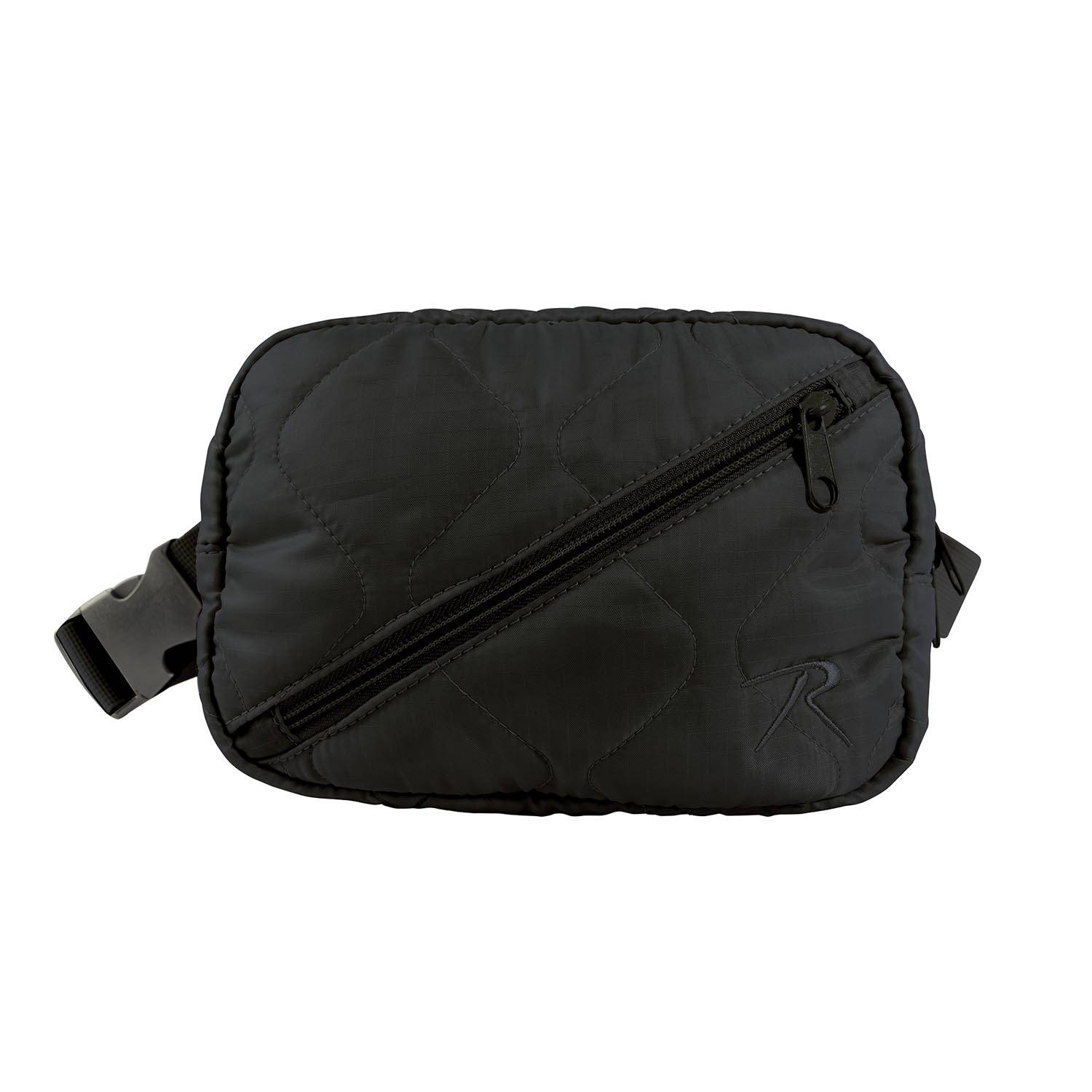 ROTHCO LIGHTWEIGHT WOOBIE CROSSBODY DAY BAG IN BLACK
