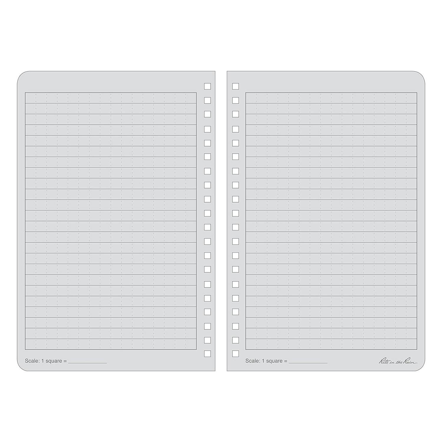 Rite In The Rain Black Side Spiral Notebook | U.S. Patriot