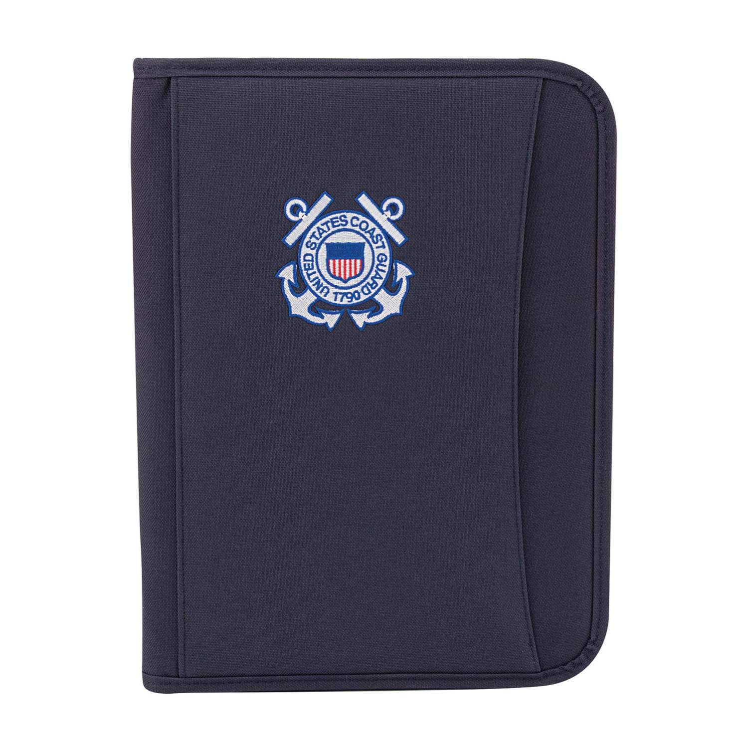 MERCURY TACTICAL GEAR ZIPPERED PADFOLIO US COAST GUARD