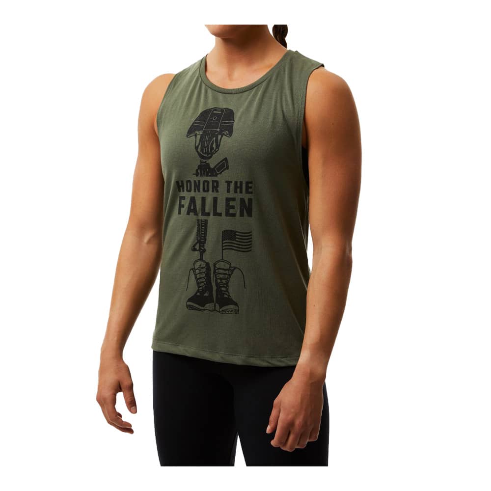 BORN PRIMITIVE HONOR THE FALLEN 2.0 FLOWY MUSCLE TANK