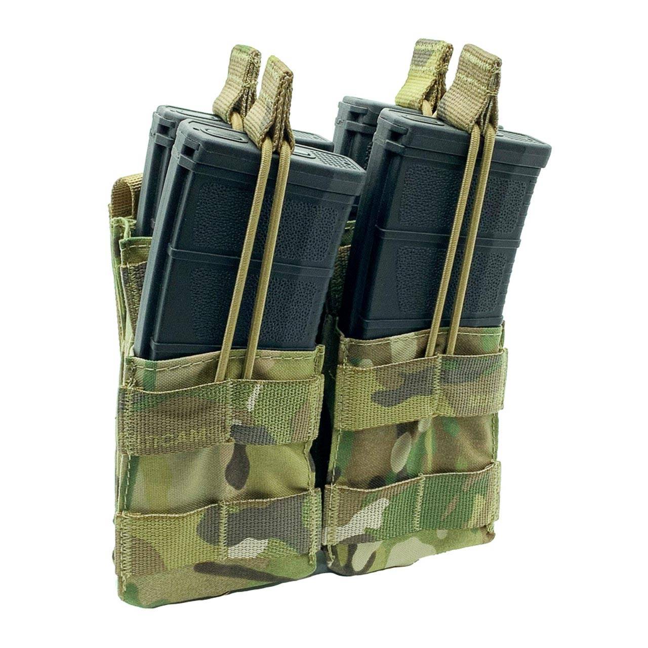 SHELLBACK TACTICAL DOUBLE STACKER OPEN TOP M4 MAG POUCH