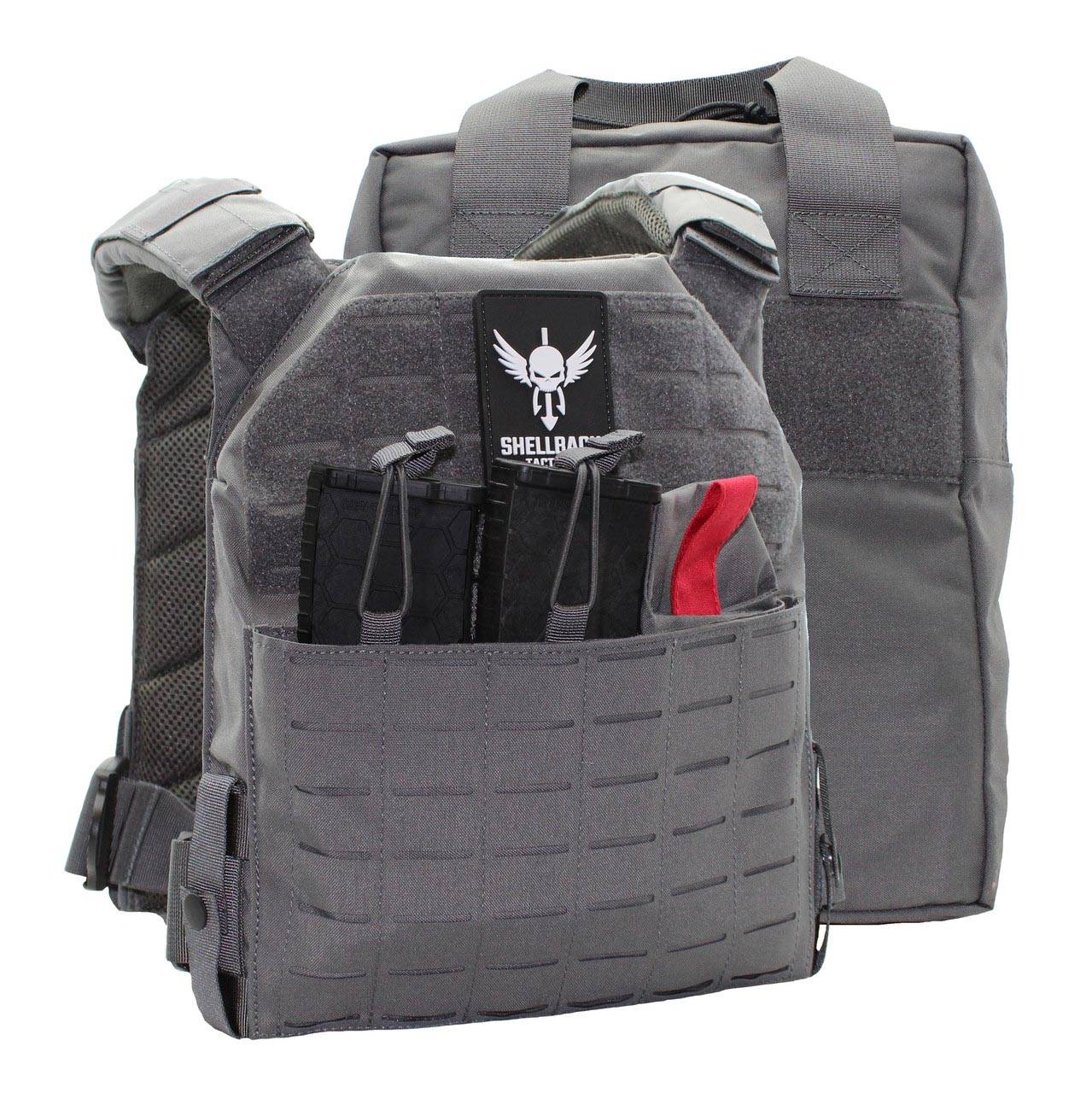 SHELLBACK TACTICAL DEFENDER 2.0 ACTIVE SHOOTER KIT WOLF GREY