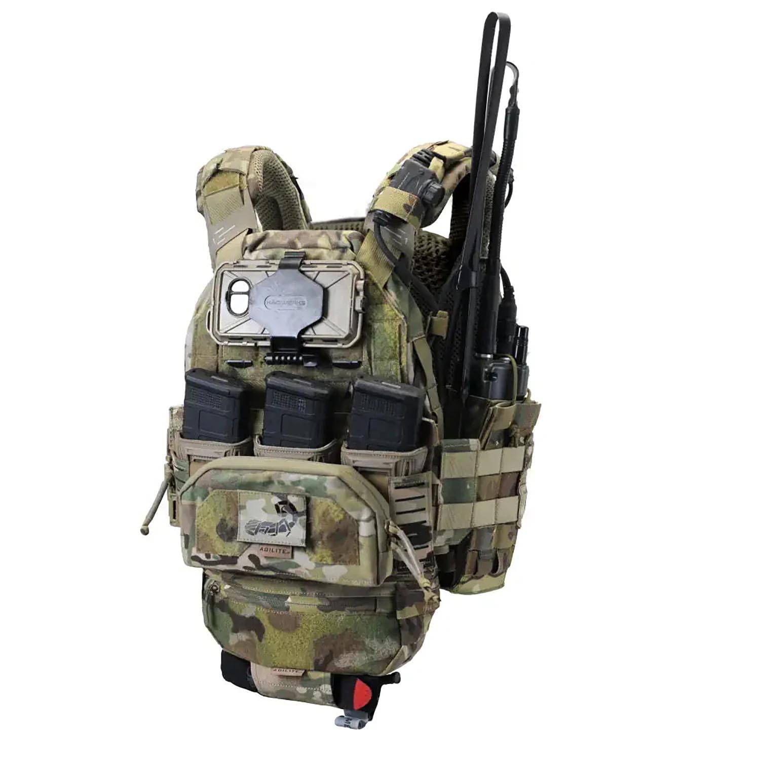 実物防弾プレートNIJ ３A＋Agilite K-ZEROプレキャリレプリカ 実物防弾プレートNIJ 3A＋Agilite K-ZEROプレキャリレプリカ