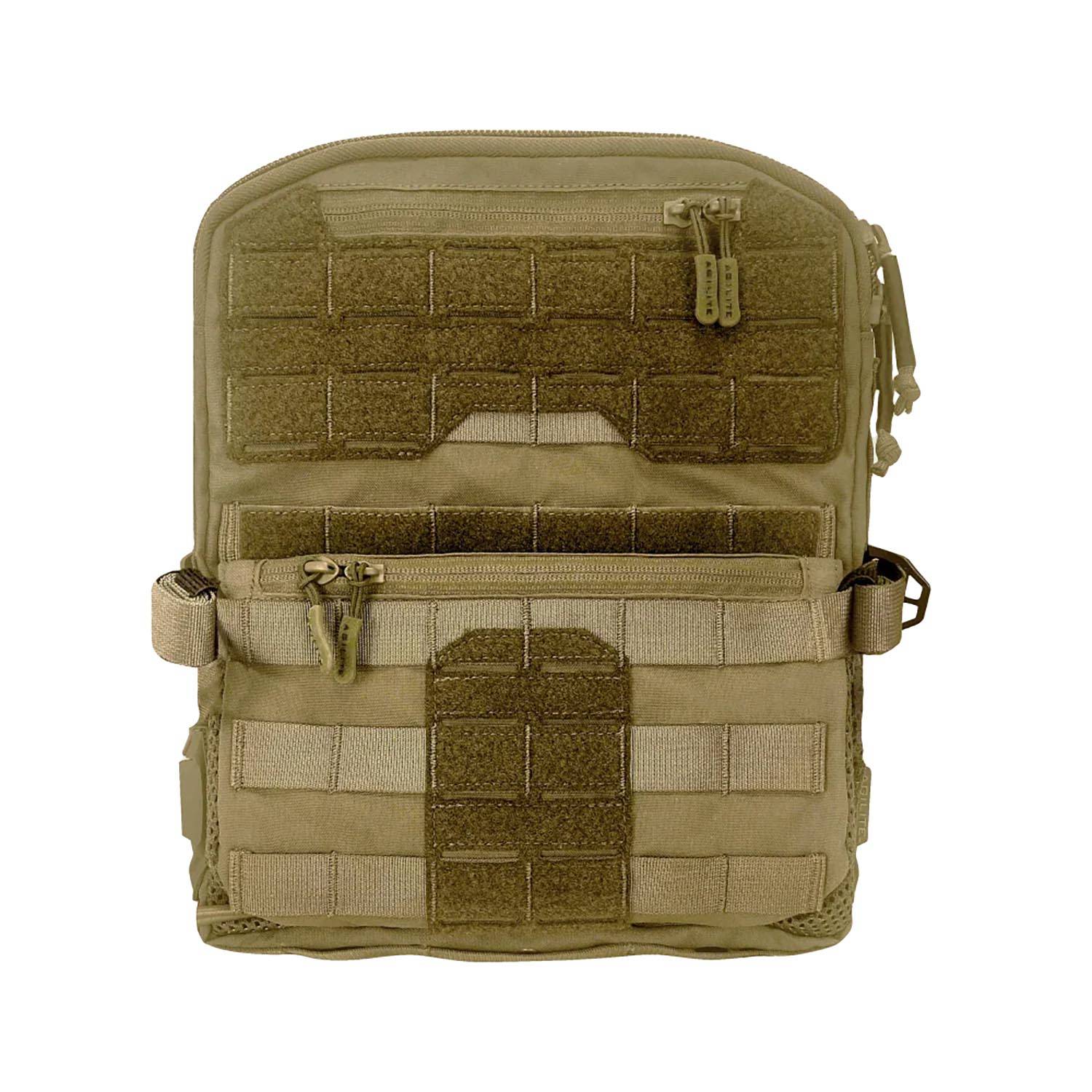 AGILITE MICRO MAP BACK PANEL IN COYOTE BROWN
