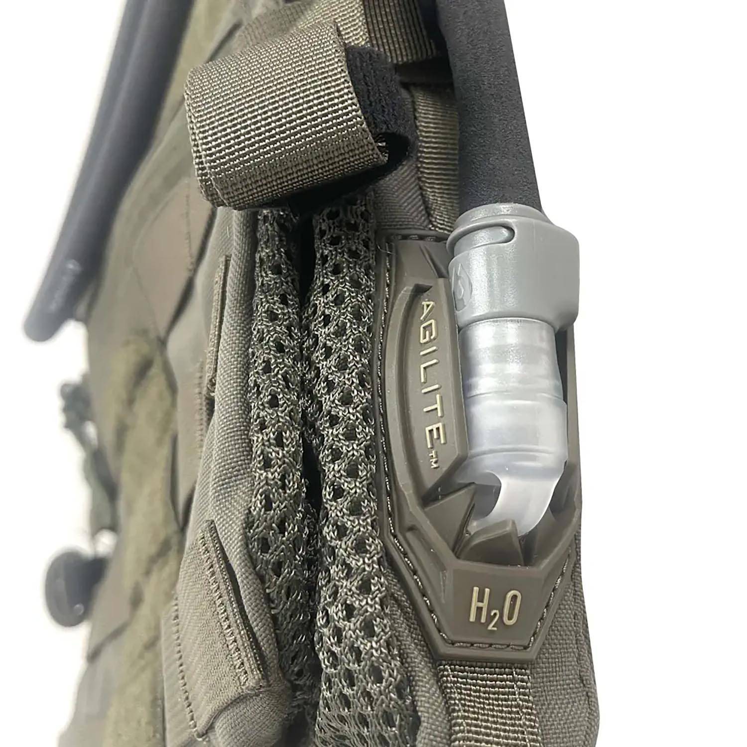 AGILITE MICRO MAP BACK PANEL IN RANGER GREEN