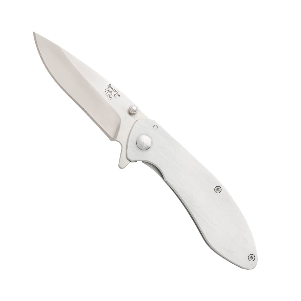 Bear & Son 112 4" Stainless Frame Lock Knife