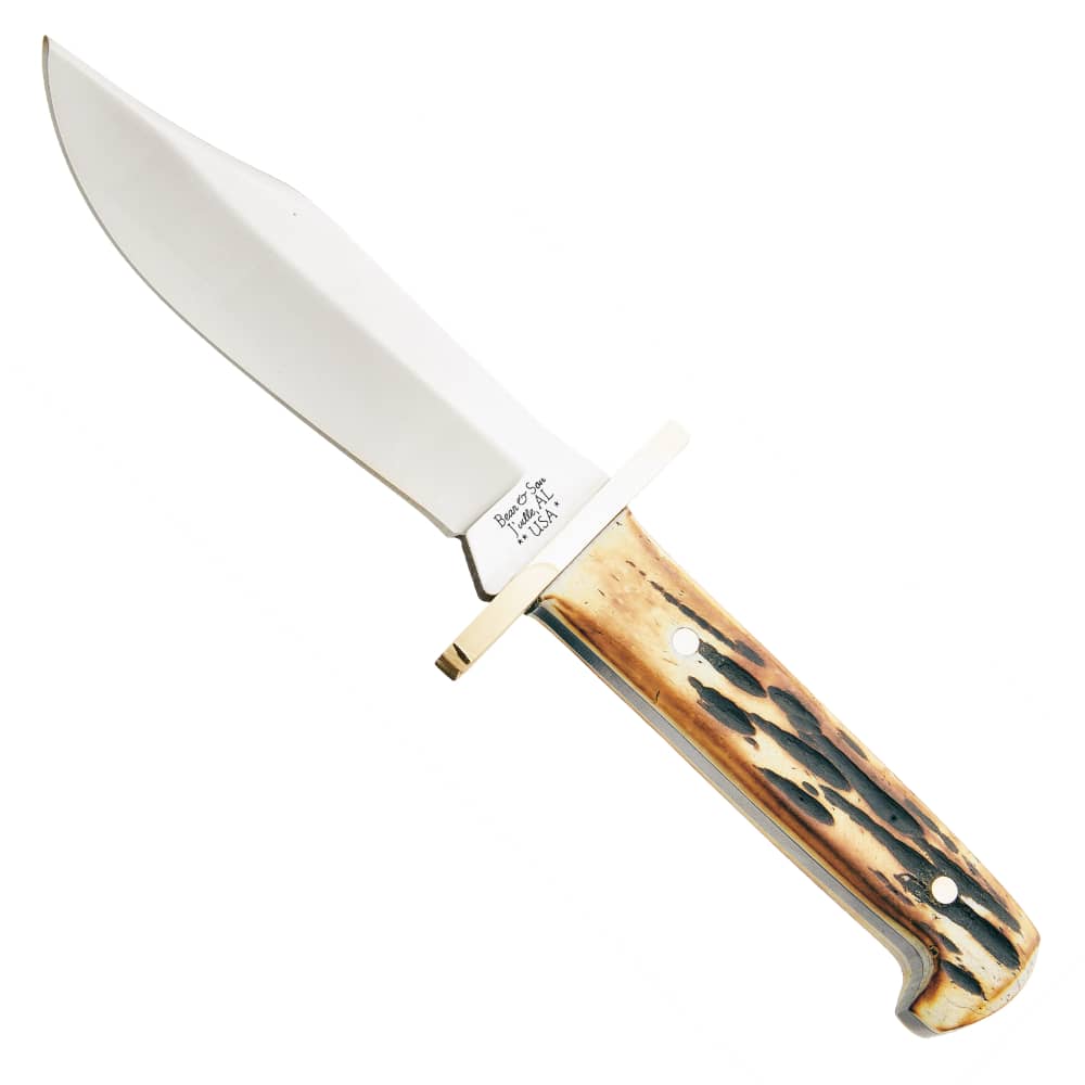 Bear & Son Stag Bone Baby Bowie Knife