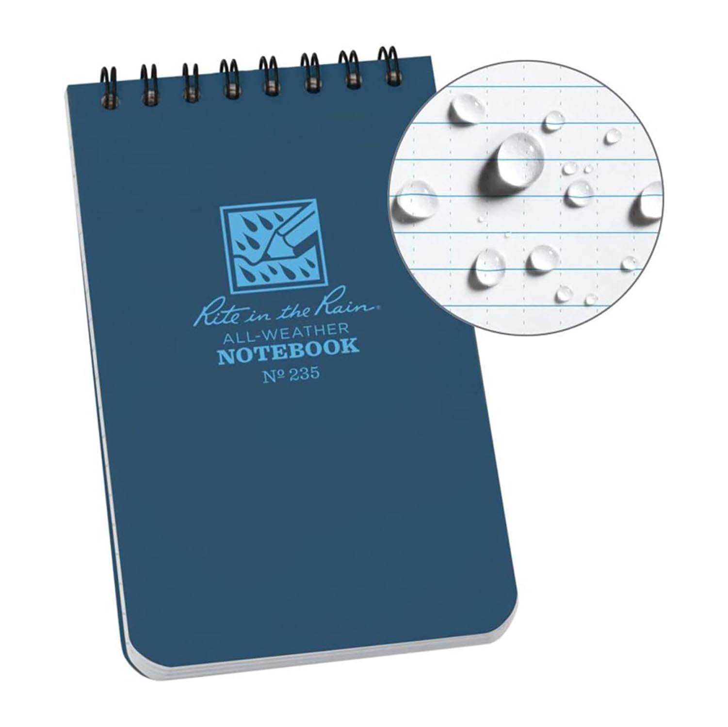 Rite In The Rain Top Spiral Notebook 235 | Galls