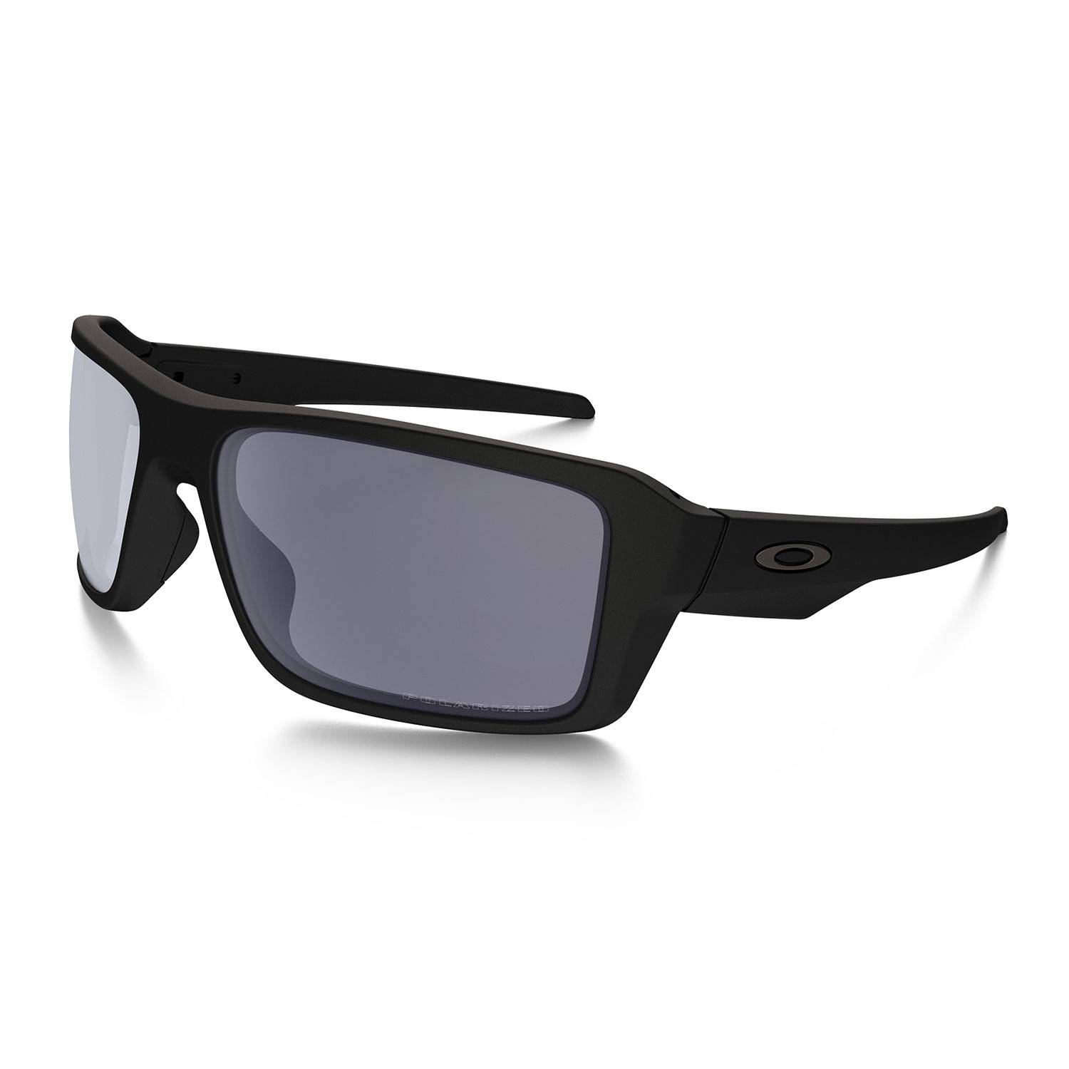 Oakley SI Double Edge Matte Black w/ Gray Polarized Lenses