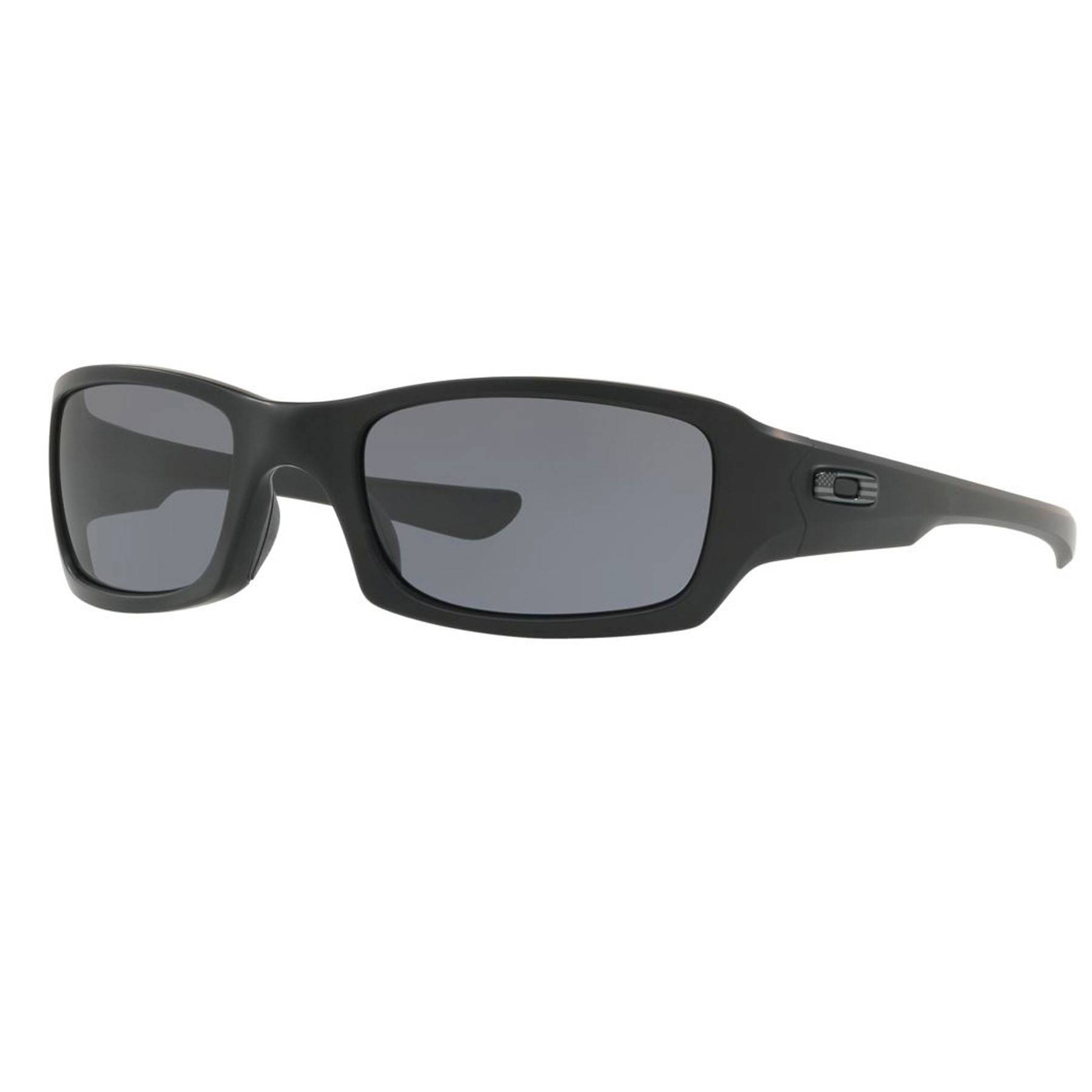 Oakley SI Fives Squared Tonal USA Matte Black Sunglasses wit