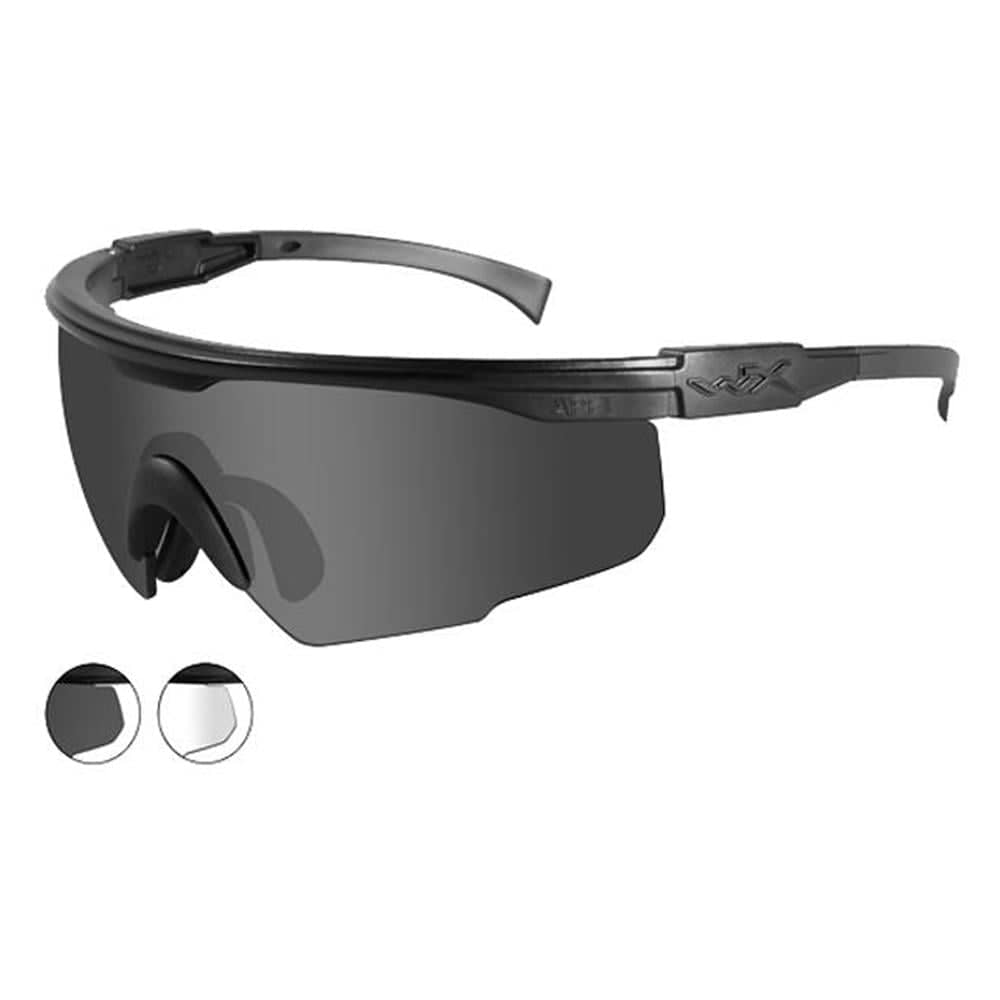 Wiley X PT-1SC APEL Approved Smoke/Clear Ballistic