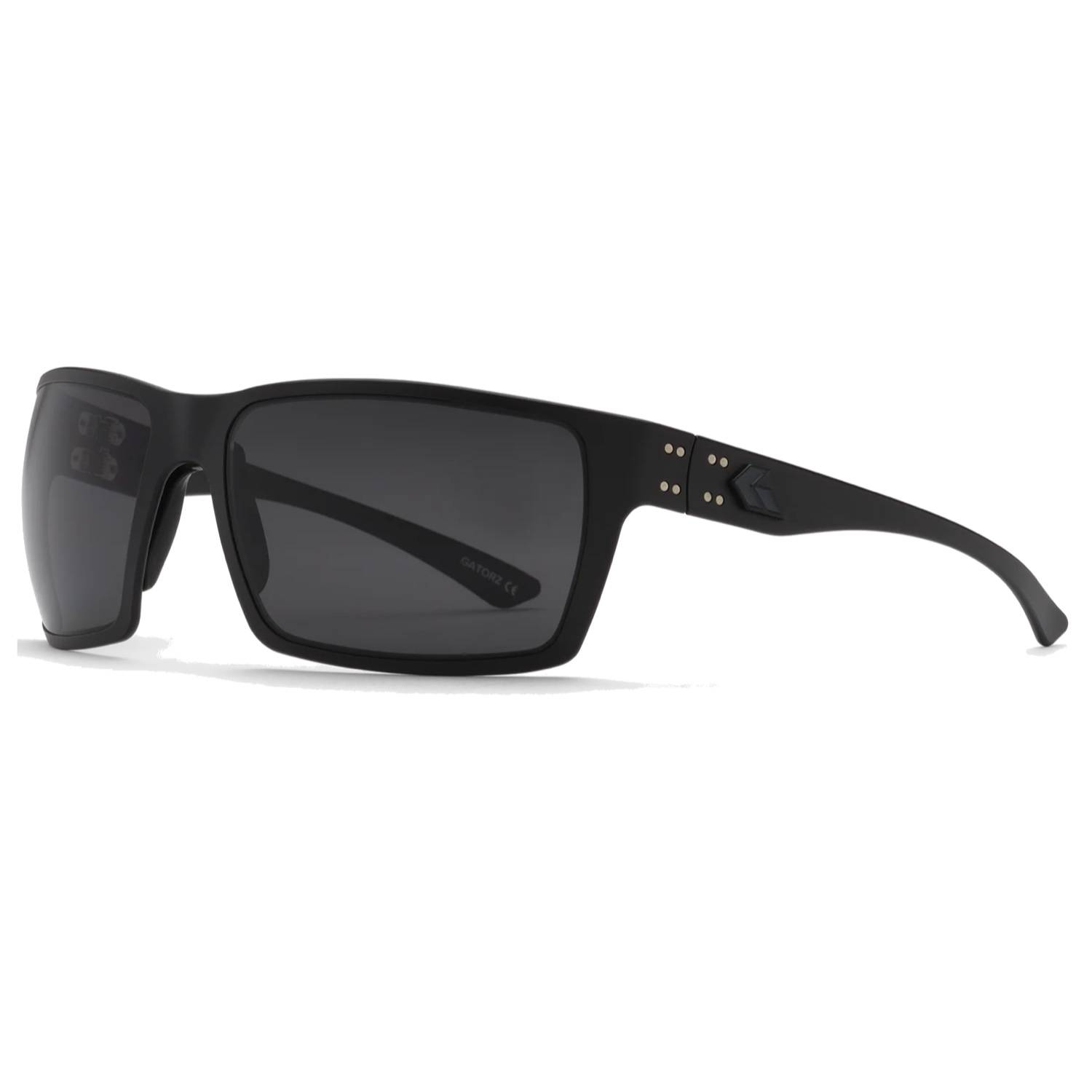 Gatorz Marauder Polarized Sunglasses, Black Logo